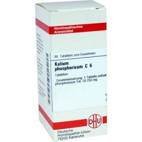 Kalium Phosphoricum C 6 Tabletten (80 stk) – PZN 7171408 из Германии