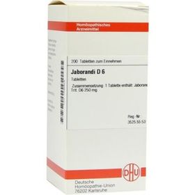 Jaborandi D 6 Tabletten (200 stk) – PZN 7595858 из Германии
