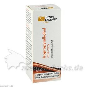 Isopropylalkohol 70% (V/V), 200 ML – PZN 10042778 из Германии