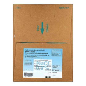 Isotonische Nacl Bc 9 mg/ml 0,9% Infusum -l.plastikfl. (10X1000 ml) – PZN 10209149 из Германии