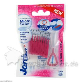 Jordan Interdentalbürsten 0.4mm Pink, 10 ST – PZN 10818813 из Германии
