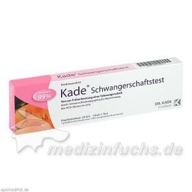 Kade Schwangerschaftstest, 1 ST – PZN 1328317 из Германии