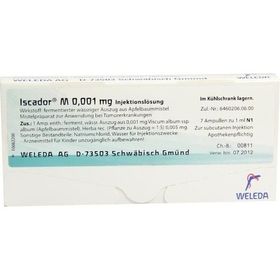 Iscador M 0.001mg, 7X1 ML – PZN 1385574 из Германии