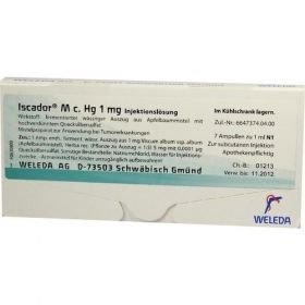 Iscador M c. Hg 1mg, 7X1 ML – PZN 1385806 из Германии