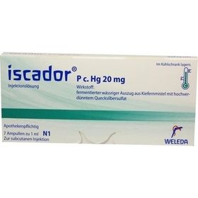 Iscador P c Hg 20mg, 7X1 ML – PZN 1385918 из Германии