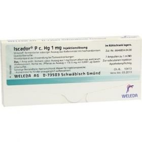 Iscador P c Hg 1mg, 7X1 ML – PZN 1385930 из Германии