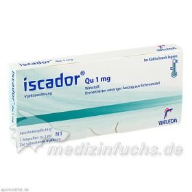 Iscador Qu 1mg, 7X1 ML – PZN 1386065 из Германии