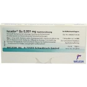 Iscador Qu 0.001mg, 7X1 ML – PZN 1386094 из Германии