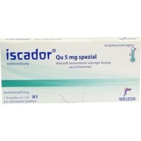 Iscador Qu 5mg spezial, 7X1 ML – PZN 1386131 из Германии