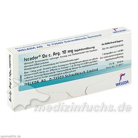 Iscador Qu c. Arg. 10mg, 7X1 ML – PZN 1386154 из Германии