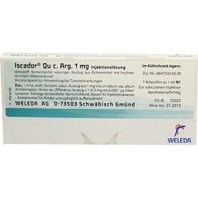 Iscador Qu c. Arg. 1mg, 7X1 ML – PZN 1386160 из Германии