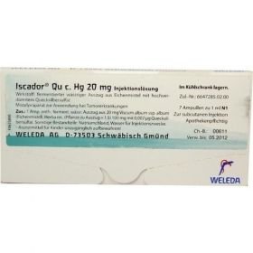Iscador Qu c Hg 20mg, 7X1 ML – PZN 1386289 из Германии
