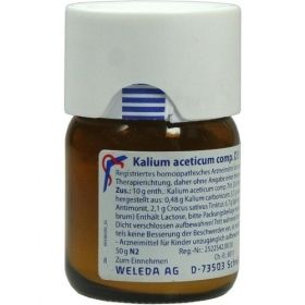KALIUM ACET COMP D 3, 50 G – PZN 1572885 из Германии