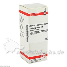 KALIUM JODAT D 4, 50 ML – PZN 1775364 из Германии