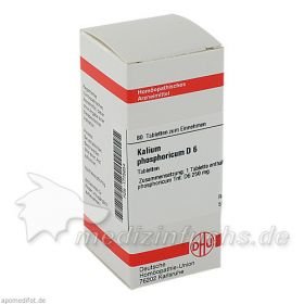KALIUM PHOS D 6, 80 ST – PZN 1775654 из Германии