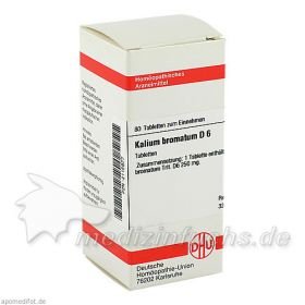 KALIUM BROMAT D 6, 80 ST – PZN 2115977 из Германии