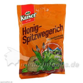 Kaiser Honig Spitzwegerich Bonbons, 90 G – PZN 2482003 из Германии