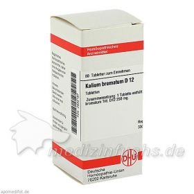 KALIUM BROMAT D12, 80 ST – PZN 2632187 из Германии