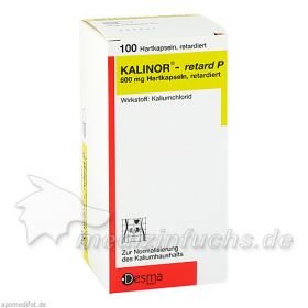 KALINOR RETARD P, 100 ST – PZN 2758221 из Германии