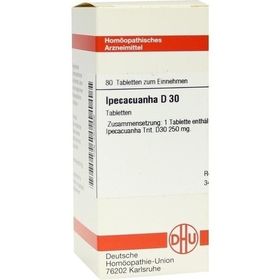 IPECACUANHA D30, 80 ST – PZN 2802666 из Германии