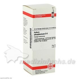 KALIUM PHOS D 6, 50 ML – PZN 2802761 из Германии