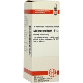 KALIUM SULFURICUM D12, 20 ML – PZN 2806581 из Германии