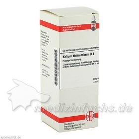 KALIUM BICHROM D 4, 50 ML – PZN 2810134 из Германии