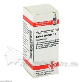 KALIUM JODAT D 6, 10 G – PZN 2890423 из Германии