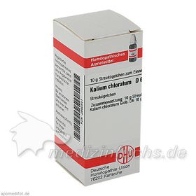KALIUM CHLORAT D 6, 10 G – PZN 2890541 из Германии