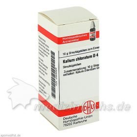 KALIUM CHLORAT D 4, 10 G – PZN 2925529 из Германии