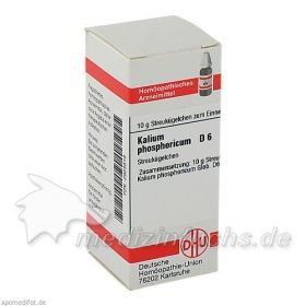 KALIUM PHOS D 6, 10 G – PZN 2925618 из Германии