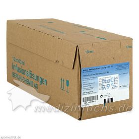 Isotone Natriumchlorid-Lösung 0.9% BC, 10X100 ML – PZN 2946655 из Германии