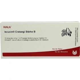 ISCUCIN CRATAEGI STAERKE B, 10X1 ML – PZN 3083280 из Германии