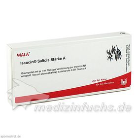 ISCUCIN SALICIS STAERKE A, 10X1 ML – PZN 3083498 из Германии