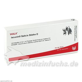 ISCUCIN SALICIS STAERKE D, 10X1 ML – PZN 3083529 из Германии