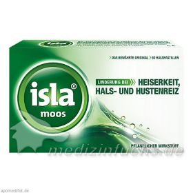 Isla-Moos Pastillen, 60 ST – PZN 3126523 из Германии