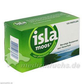 ISLA MOOS Pastillen, 120 ST – PZN 3126842 из Германии