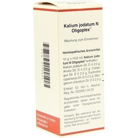 Kalium Jodatum N Oligoplex, 50 ML – PZN 3709845 из Германии