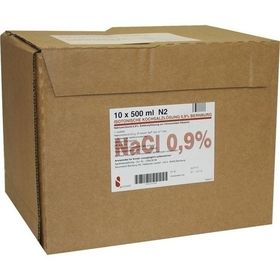 ISOTONISCHE KOCHSALZ 0.9% PE-Flasche, 10X500 ML – PZN 3757040 из Германии