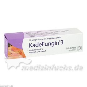 KADEFUNGIN 3, 20 G – PZN 3767802 из Германии