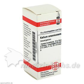 KALIUM ARSENICOS D12, 10 G – PZN 4222335 из Германии
