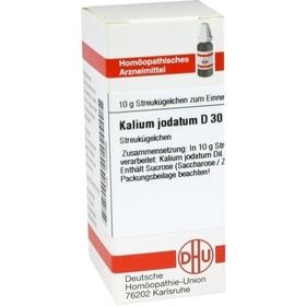 KALIUM JODAT D30, 10 G – PZN 4222996 из Германии