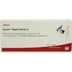 ISCUCIN POPULI STAERKE G, 10X1 ML – PZN 4429409 из Германии