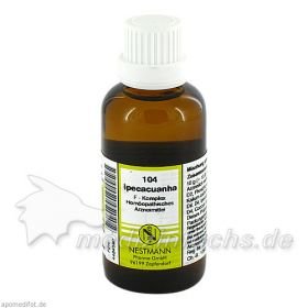 IPECACUANHA F Komplex Nr.104 Dilution, 50 ML – PZN 4484590 из Германии