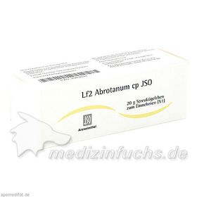 Lf2 Abrotanum cp JSO, 20 G – PZN 4943833 из Германии