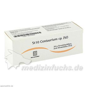 St10 Centaurium cp JSO, 20 G – PZN 4943968 из Германии