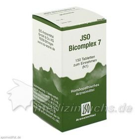JSO BICOMPLEX HEILM NR 7, 150 ST – PZN 544881 из Германии