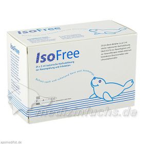 IsoFree (Isoton.Kochsalzslsg.z.Nasenspülg+Inhal), 25X5 ML – PZN 5453982 из Германии