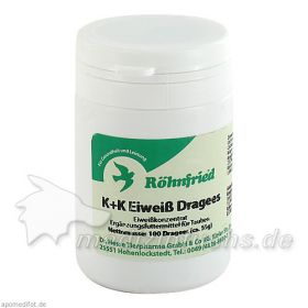 K + K Eiweiss Dragees Vet, 100 ST – PZN 5543248 из Германии