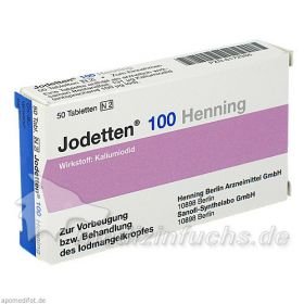 JODETTEN 100 HENNING, 50 ST – PZN 6172386 из Германии